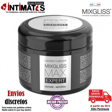 Max Expert· Lubricante a base de agua dilatador anal · Mixgliss, que puedes adquirir en intimates.es "Tu Personal Shopper Erótico Online" 