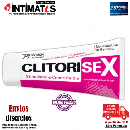 Clitorisex · Crema estimulante 40ml · Joydivision