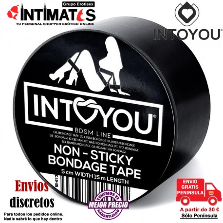 Bondage tape · Cinta adhesiva para bondage 15m · Intoyou, que puedes adquirir en intimates.es "Tu Personal Shopper Erótico"