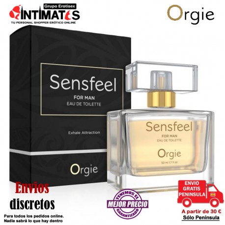 Sensfeel For Man · Perfume de Feromonas · Orgie, que puedes adquirir en intimates.es "Tu Personal Shopper Erótico Online" 
