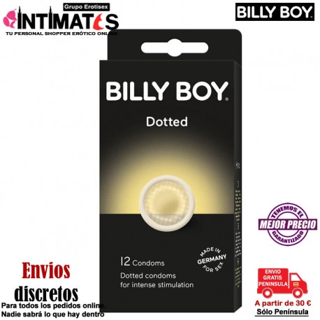 Dotted · Preservativos 12 Uds. · Billy Boy, que puedes adquirir en intimates.es "Tu Personal Shopper Erótico Online" 