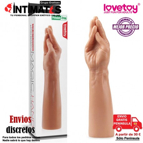 Magic Hand 13.5" - Buttplug con la forma de una mano gigante · Lovetoy, que puedes adquirir en intimates.es "Tu Personal Shopper Erótico Online" 