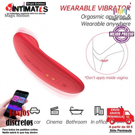 Magic Nyx · Vibrador de braguita · Magic Motion, que puedes adquirir en intimates.es "Tu Personal Shopper Erótico Online" 