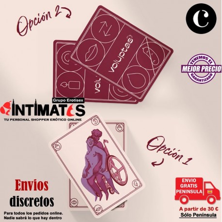 Voluptas · Dos juegos eróticos en uno · Comanegra, que puedes adquirir en intimates.es "Tu Personal Shopper Erótico Online"