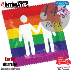 Pride · Preservativos formato Orgullo Gay - 144u · Pasante