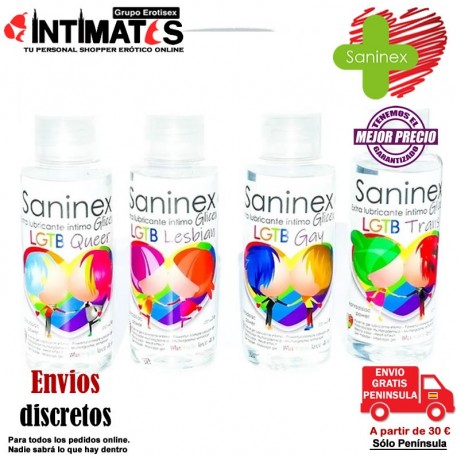 Glicex LGTB Lesbian · Lubricante Intimo sexual 4 en 1 · Saninex, que puedes adquirir en intimates.es "Tu Personal Shopper Erótico Online"
