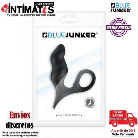 J1 · Estimulador de próstata con mango · Blue Junker, que puedes adquirir en intimates.es "Tu Sexshop Online" 