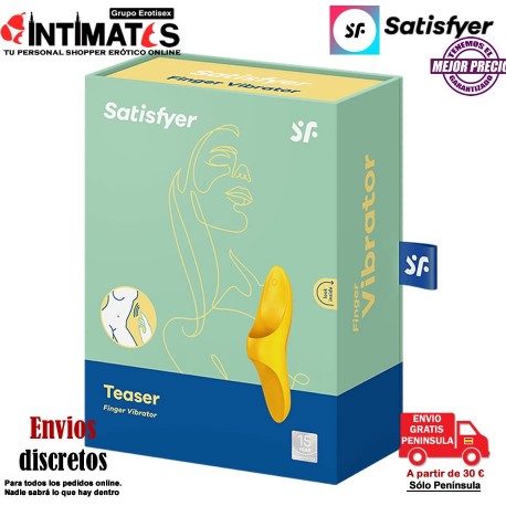 Teaser · Diseñado para estimular cualquier zona erógena del cuerpo · Satisfyer, que puedes adquirir en intimates.es "Tu Personal Shopper Erótico Online"