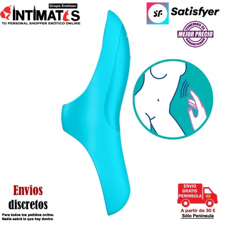 Teaser · Diseñado para estimular cualquier zona erógena del cuerpo · Satisfyer, que puedes adquirir en intimates.es "Tu Personal Shopper Erótico Online"