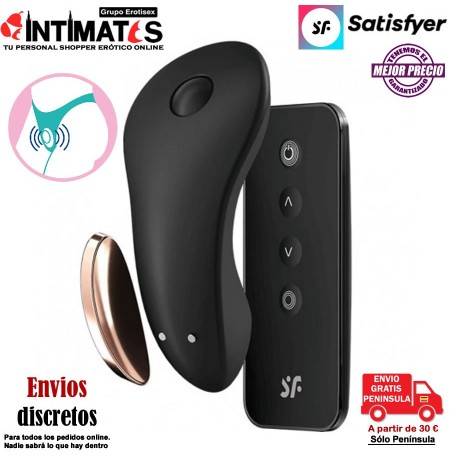 Little Secret · Panty vibrador para encajar en la braguita con APP · Satisfyer, que puedes adquirir en intimates.es "Tu Personal Shopper Erótico Online" 