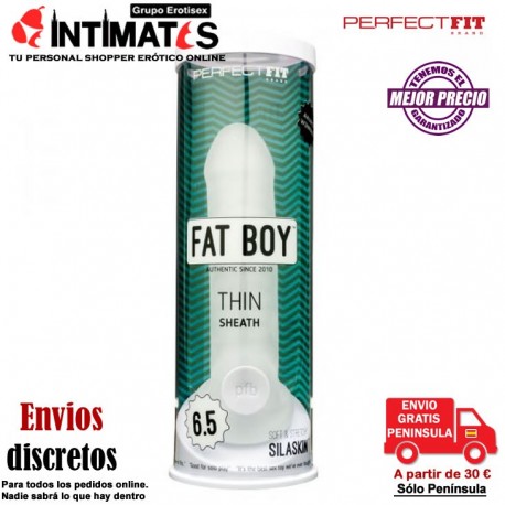 Fat Boy™ Thin Sheath 6,5" · Funda suave y elástica · Perfect Fit, que puedes adquirir en intimates.es "Tu Personal Shopper Erótico Online"