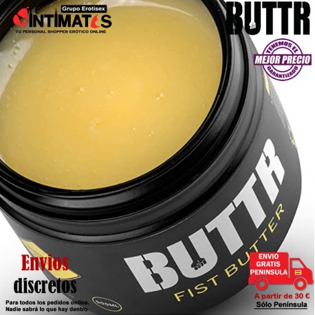 Fist Butter 500ml · Mantequilla para fisting · Buttr, que puedes adquirir en intimates.es "Tu Personal Shopper Erótico Online" 