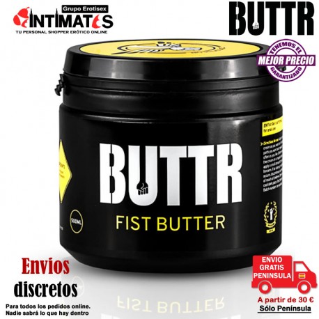 Fist Butter 500ml · Mantequilla para fisting · Buttr