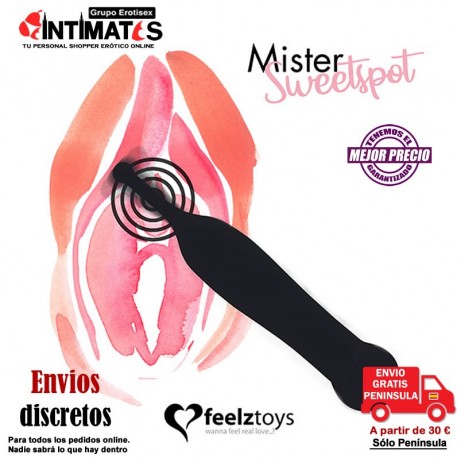 Mister Sweetspot · Vibrador Clítoris - Negro · FeelzToys™, que puedes adquirir en intimates.es "Tu Personal Shopper Erótico Online"