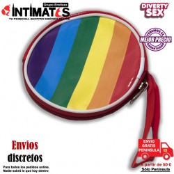 Monedero con los colores emblemáticos de la bandera LGTB · Diverty Sex