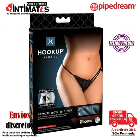Hookup Panties Remote Bowtie Bikini · Braguitas de placer · Pipedream, que puedes adquirir en intimates.es "Tu Personal Shopper Erótico Online"