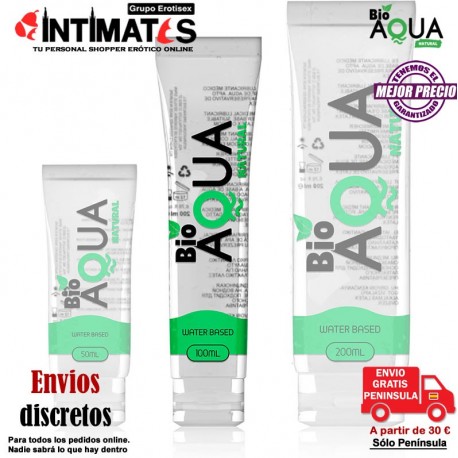 BioAQUA · Lubricante a base de agua 100 ml · Aqua® Quality, que puedes adquirir en intimates.es "Tu Personal Shopper Erótico Online" 