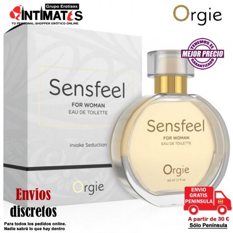 Sensfeel for Woman · Aumenta el atractivo físico de la mujer · Orgie, que puedes adquirir en intimates.es "Tu Personal Shopper Erótico Online"