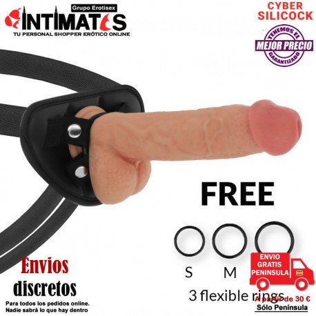 Arnés + Saul Liquid Silicone 210mm · Cyber Silicock , que puedes adquirir en intimates.es "Tu Personal Shopper Erótico Online" 