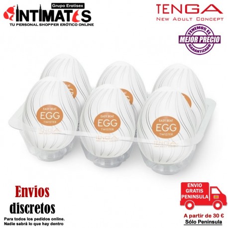 Twister · Huevo Masturbador 6 uds. · Tenga, que puedes adquirir en intimates.es "Tu Personal Shopper Erótico Online" 