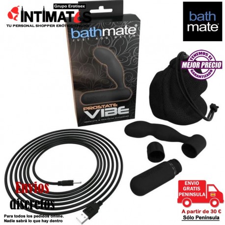 Prostate VIBE · Estimulador de próstata y perineo · Bathmate, que puedes adquirir en intimates.es "Tu Personal Shopper Erótico Online" 