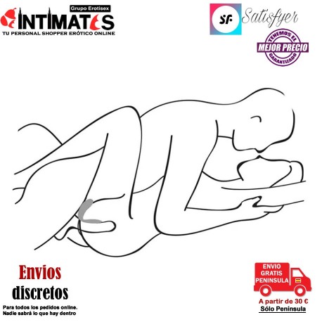 Double Plus Remote · Vibrador para parejas · Satisfyer, que puedes adquirir en intimates.es "Tu Personal Shopper Erótico Online"