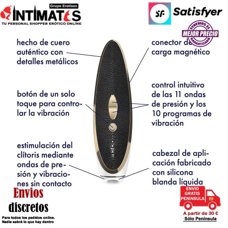 Haute Couture · Succionador de clítoris · Satisfyer Luxury, que puedes adquirir en intimates.es "Tu Personal Shopper Erótico Online"