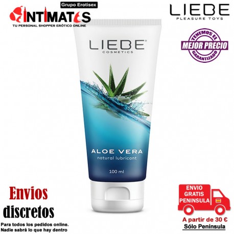 Lubricante Natural con Aloe Vera 100ml · Liebe, que puedes adquirir en intimates.es "Tu Personal Shopper Erótico"