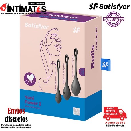 Yoni Power 2 · Entrenamiento del suelo pélvico · Satisfyer, que puedes adquirir en intimates.es "Tu Personal Shopper Erótico"