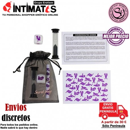 Chronomasutra Kit - Lesbian · Secret Play , que puedes adquirir en intimates.es "Tu Personal Shopper Erótico"