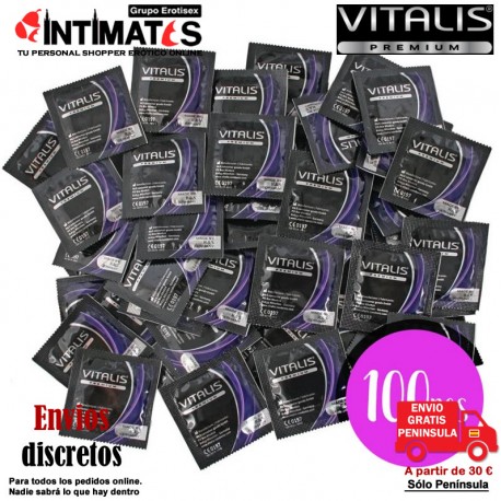 Preservativos Premium Strong · Bolsa con 100 uds · Vitalis, que puedes adquirir en intimates.es "Tu Personal Shopper Erótico"