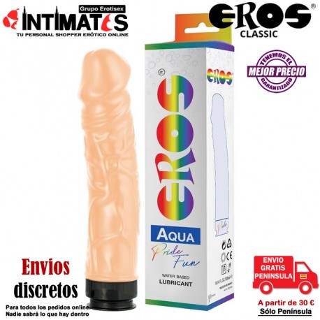 EROS Aqua Pride Action · Dildo con lubricante a base de agua 300ml · Megasol, que puedes adquirir en intimates.es "Tu Personal Shopper Erótico"