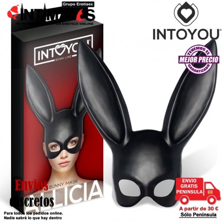 Allicia · Máscara de conejito para juegos BDSM · Intoyou, que puedes adquirir en intimates.es "Tu Personal Shopper Erótico"