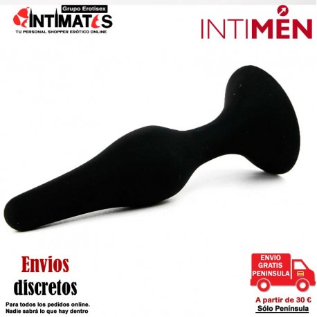 Medium Plug · Tapón anal negro - M · Intimen, que puedes adquirir en intimates.es "Tu Personal Shopper Erótico"