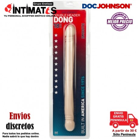 Double Header 18" · Pene doble con cabezas realistas · Doc Johnson, que puedes adquirir en intimates.es "Tu Personal Shopper Erótico"