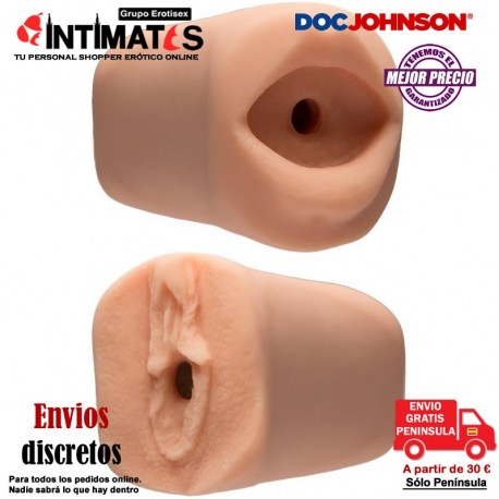 Mia Malkova y Vicky Vette · Masturbador de doble entrada · Doc Johnson, que puedes adquirir en intimates.es "Tu Personal Shopper Erótico"