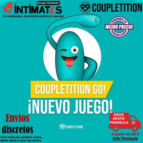 Go! · ¡Orgasmos dentro y fuera de casa! · Coupletition, que puedes adquirir en intimates.es "Tu Personal Shopper Erótico"