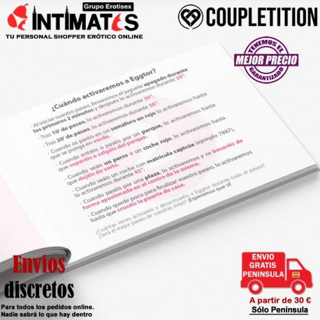 Go! · ¡Orgasmos dentro y fuera de casa! · Coupletition, que puedes adquirir en intimates.es "Tu Personal Shopper Erótico"