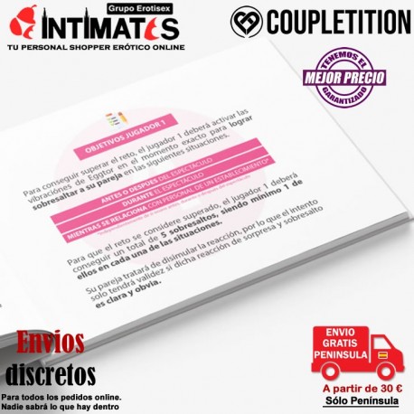 Go! · ¡Orgasmos dentro y fuera de casa! · Coupletition, que puedes adquirir en intimates.es "Tu Personal Shopper Erótico"