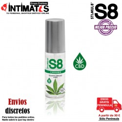 S8 Cannabis Relaxing 100 ml · Lubricante híbrido · Stimul8 