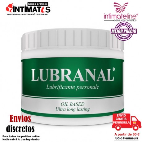 Lubranal · Lubricante anal a base de aceite · IntimateLine, que puedes adquirir en intimates.es "Tu Personal Shopper Erótico"