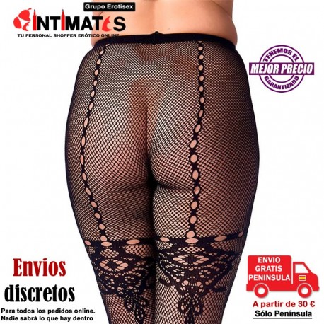 No. 1488 · Medias negras de rejilla · Rimba