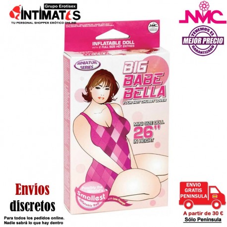 Big Babe Bella · Muñeca inflable mini · Nanma, que puedes adquirir en intimates.es "Tu Personal Shopper Erótico"