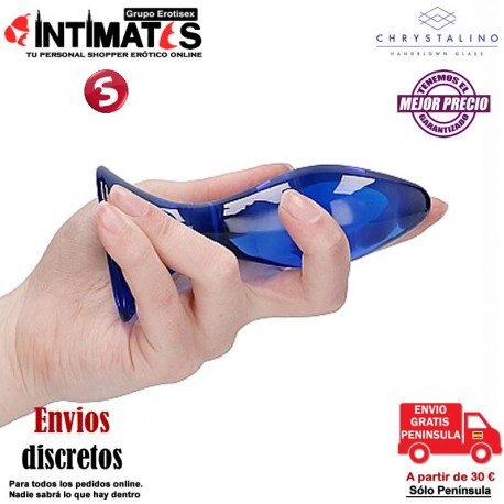 Follower · Dilatador anal - Azul · Chrystalino, que puedes adquirir en intimates.es "Tu Personal Shopper Erótico"