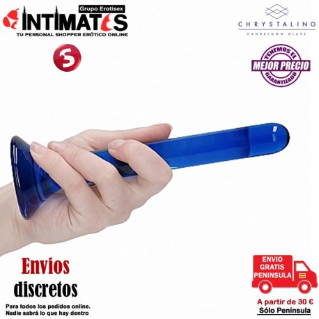 Tower · Consolador varita - Azul · Chrystalino