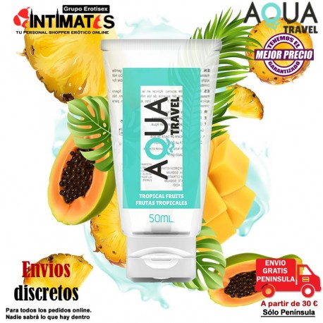 Lubricante a base de agua - 50 ml. · Aqua Travel , que puedes adquirir en intimates.es "Tu Personal Shopper Erótico"