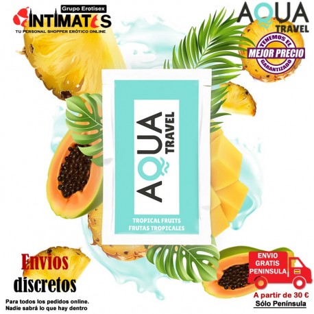 Lubricante a base de agua - 6 ml. · Aqua Travel , que puedes adquirir en intimates.es "Tu Personal Shopper Erótico"
