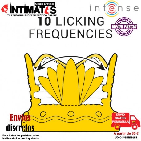 Clit Stimulator · Para conseguir orgasmos más intensos · Intense, que puedes adquirir en intimates.es "Tu Personal Shopper Erótico"