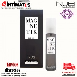 Mag’netik for him · Perfume masculino con PHEROFEEL™· Nuei