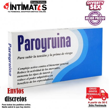 Paroyruina · Para subir la tensión y la prima de riesgo · Diverty Sex , que puedes adquirir en intimates.es "Tu Personal Shopper Erótico"